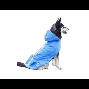 Bluerise XL Hooded Dog Raincoat Adjustable
